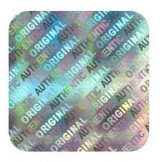 Holographic Sticker Square Authentic- 1,000 PACK